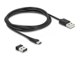 DeLOCK 90943 stregkodelæser Håndholdt stregkodelæser 1D/2D CMOS Sort