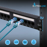 Extralink EX.9809 patch panel 1U