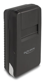 DeLOCK 20932 nøgleskab eller organizer Aluminium, Plast Sort