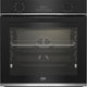 Beko b300 BBIR13300XC ovn 72 L Sort, Rustfrit stål