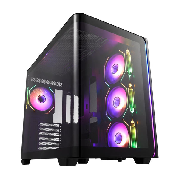 FSP M580-BA Midi Tower Sort