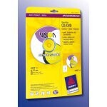 Avery L6015-25 print etiket Hvid Selvklæbende printeretiket