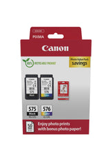 Canon 5438C004 blækpatron 2 stk Original Sort, Blå, Magenta, Gul