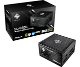 Asrock SL-650G Steel Legend enhed til strømforsyning 650 W 20+4 pin ATX ATX Sort