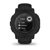 Garmin Instinct 2 Solar Tactical Edition 2,29 cm (0.9") MIP 45 mm Digital 176 x 176 pixel Sort GPS (satellit)