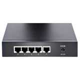 StarTech.com DS52000 netværksswitch Ikke administreret 2.5G Ethernet (100/1000/2500) Sort