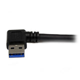 StarTech.com USB 3.0A - USB 3.0B, 1m USB-kabel USB 3.2 Gen 1 (3.1 Gen 1) USB A Micro-USB B 5 Gbit/sek. Sort