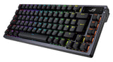 ASUS M701 ROG AZOTH/NXRD/FR tastatur Spil USB + RF Wireless + Bluetooth AZERTY Fransk Sort