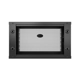 APC NetShelter WX 6U Single Hinged Wall-mount Enclosure 400mm Deep Vægmonteret stativ Sort