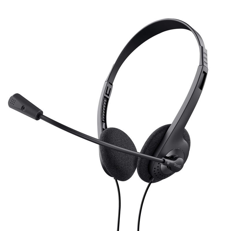 Trust 21665 hovedtelefoner/headset Ledningsført I ørerne Opkald/musik Sort