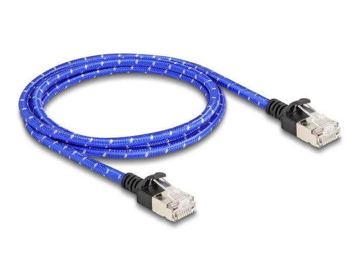 DeLOCK 80377 netværkskabel Blå 1 m Cat6a U/FTP (STP)