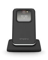 Emporia emporiaJOY-LTE 7,11 cm (2.8") 115 g Sort Senior telefon