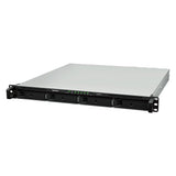 Synology RackStation RS826RP+ NAS & lagringsserver Stativ (1U) AMD Ryzen V1500B 4 GB DDR4 0 TB DiskStation Manager Sort, Grå