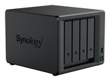 Synology DiskStation DS925+ NAS & lagringsserver Ryzen Embedded V1500B 4 GB DDR4 0 TB Sort