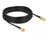 DeLOCK 90429 koaxial kabel LMR100 10 m SMA Sort