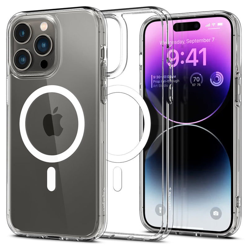 Spigen ACS04969 mobiltelefon etui 15,5 cm (6.1") Cover Transparent, Hvid