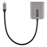 StarTech.com MST14CD122DP USB grafisk adapter 4096 x 2160 pixel Grå
