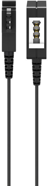 Goobay 50243 telefonkabel 6 m Sort