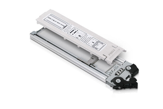 Icy Dock MB840TP-B drevkabinet SSD kabinet Aluminium, Sort M.2