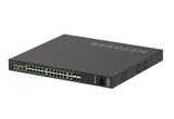 NETGEAR M4250-26G4XF-PoE+ Administreret L2/L3 Gigabit Ethernet (10/100/1000) Strøm over Ethernet (PoE) 1U Sort
