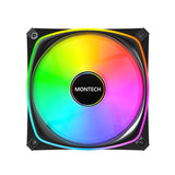 Montech AX120 PRO Computerkabinet Ventilator 12 cm Sort 3 stk