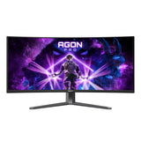 AOC AGON PRO AG346UCD computerskærm 86,4 cm (34") 3440 x 1440 pixel Wide Quad HD QD-OLED Sort, Grå