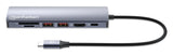 Manhattan 153966 dockingstation Ledningsført USB 3.2 Gen 2 (3.1 Gen 2) Type-C Sølv