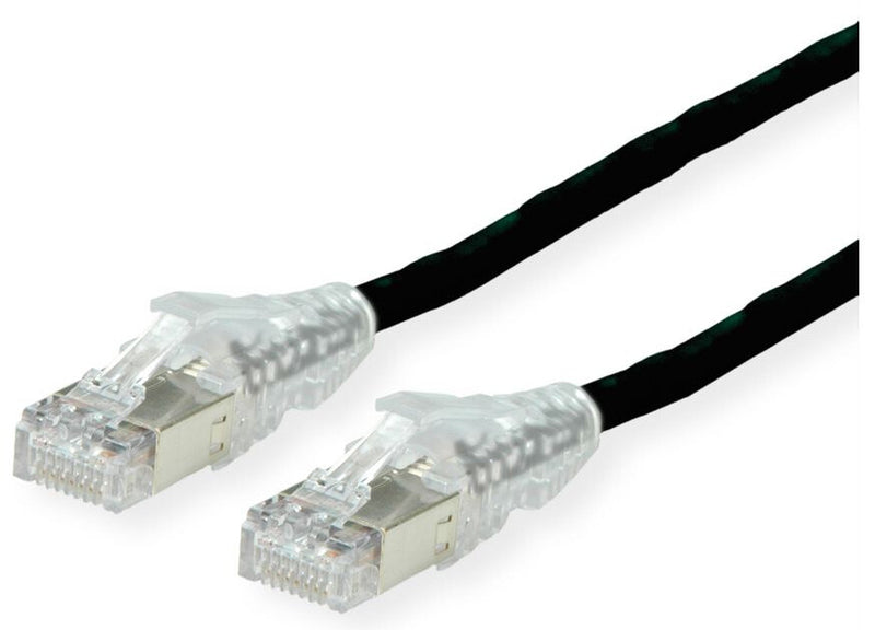 Secomp 21.05.0555 netværkskabel Sort 5 m Cat6a S/FTP (S-STP)