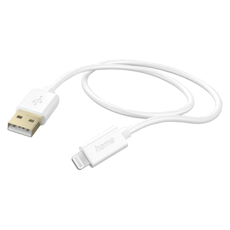 Hama 00201581 Lightning kabel 1,5 m Hvid