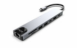 Inca ITPC-7T interface hub USB Type-C 1000 Mbit/s Aluminium