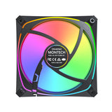 Montech RX120 PRO Computerkabinet Ventilator 12 cm Hvid 1 stk