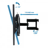 Esperanza TITAN 177,8 cm (70") Sort