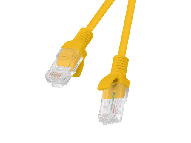 Lanberg PCU6-10CC-0025-O netværkskabel Orange 0,25 m Cat6 U/UTP (UTP)