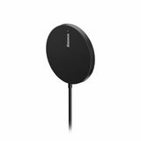 Baseus CCJJ040001 oplader til mobil enhed Hovedtelefoner, Mobiltelefon, Smartphone Sort USB Trådløs opladning Indendørs