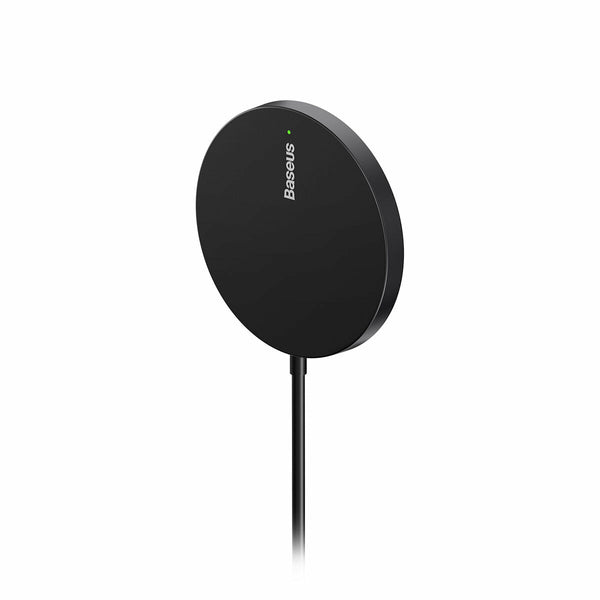 Baseus CCJJ040001 oplader til mobil enhed Hovedtelefoner, Mobiltelefon, Smartphone Sort USB Trådløs opladning Indendørs