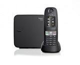 Gigaset E630 DECT telefon Nummervisning Sort
