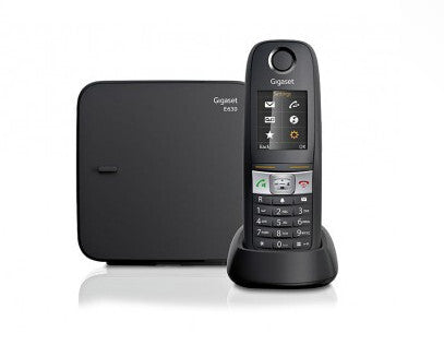 Gigaset E630 DECT telefon Nummervisning Sort