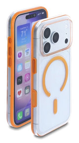 DeLOCK 81642 mobiltelefon etui 16 cm (6.3") Cover Transparent, Orange