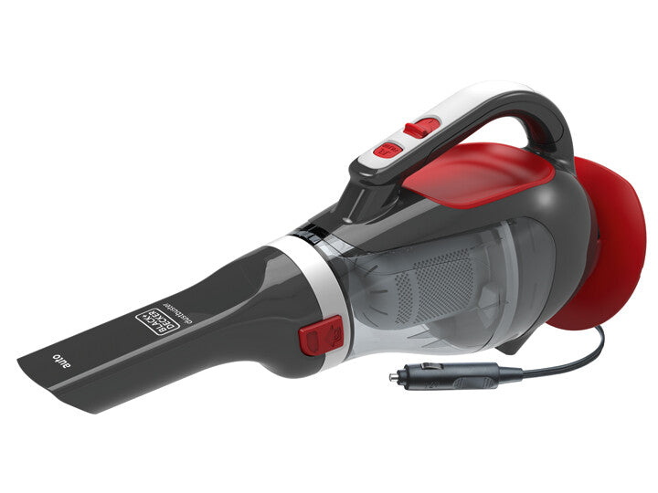 Black & Decker ADV1200 håndholdt støvsuger Grå, Rød Poseløs