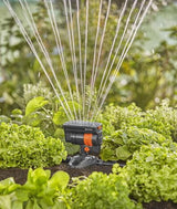 Gardena 13325-20 vandsprinkler Oscillerende vandsprinkler Sort