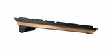 CHERRY JD-9100IT-2 tastatur Mus inkluderet Hjemme/kontor RF trådløs + Bluetooth QWERTY Italiensk Sort, Bronze