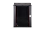 Digitus DN-37115 stativ 16U Vægmonteret stativ Sort