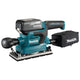 Makita DBO382Z transportabel slibemaskine Rystepudser 12000 rpm Sort, Turkis 200 W