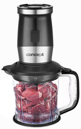 Concept SM3390 blender 1,2 L Nedsænkning blender 700 W Sort, Rustfrit stål