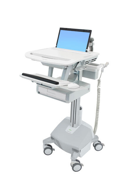 Ergotron StyleView Aluminium, Grå, Hvid Laptop Multimedie kurv