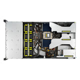ASUS RS521A-E12-RS24U Socket SP5 Stativ (2U) Sort, Sølv