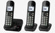 Panasonic KX-TGC 463GB DECT telefon Nummervisning Sort