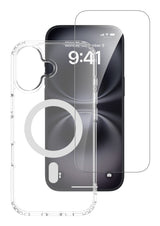 4smarts 360° Premium mobiltelefon etui 15,9 cm (6.27") Ramme Transparent