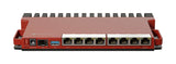Mikrotik L009UiGS-RM kabelforbundet router 2.5 Gigabit Ethernet, Gigabit Ethernet Rød