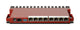 Mikrotik L009UiGS-RM kabelforbundet router 2.5 Gigabit Ethernet, Gigabit Ethernet Rød